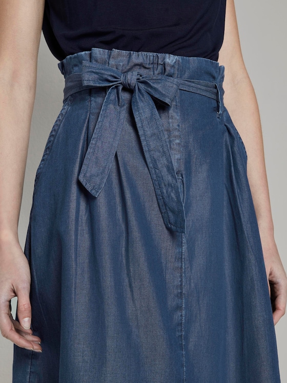 Rock mit Raffung - Frauen - Blue Denim Rock mit Raffung - Frauen - Blue Denim - 10 - TOM TAILOR