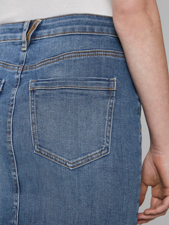 Schlichter Jeansrock - Frauen - light stone wash denim Schlichter Jeansrock - Frauen - light stone wash denim - 10 - TOM TAILOR