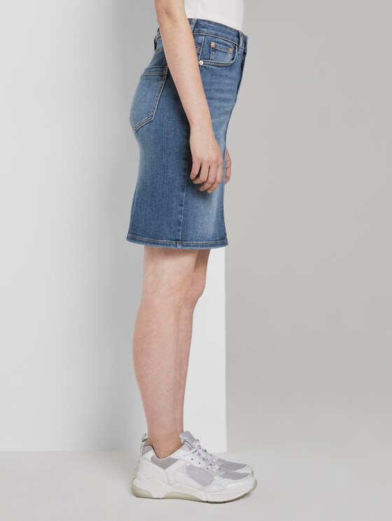 Schlichter Jeansrock - Frauen - light stone wash denim Schlichter Jeansrock - Frauen - light stone wash denim - 11 - TOM TAILOR
