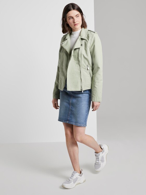 Schlichter Jeansrock - Frauen - light stone wash denim Schlichter Jeansrock - Frauen - light stone wash denim - 3 - TOM TAILOR