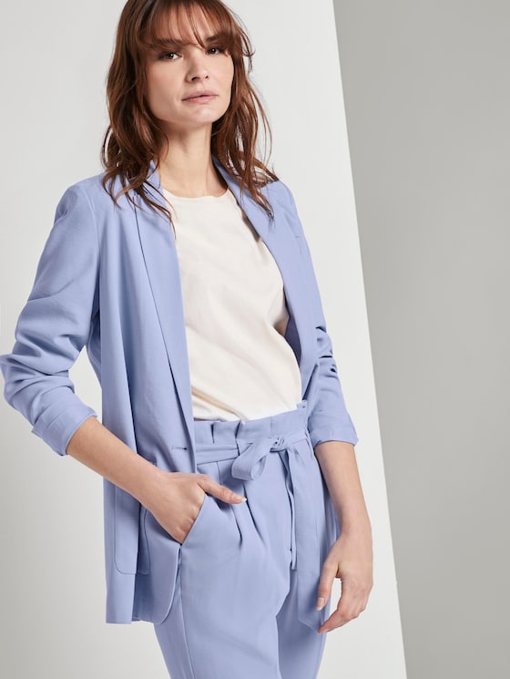 Lockerer Blazer - Frauen - Parisienne Blue Lockerer Blazer - Frauen - Parisienne Blue - 5 - TOM TAILOR