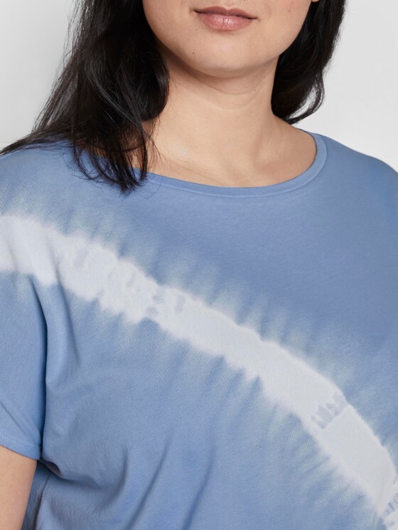 T-Shirt im Batik-Look - Frauen - Parisienne Blue T-Shirt im Batik-Look - Frauen - Parisienne Blue - 9 - My True Me