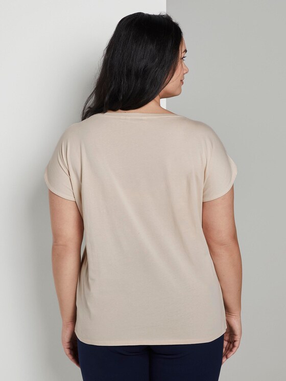 T-Shirt im Batik-Look - Frauen - soft vanilla T-Shirt im Batik-Look - Frauen - soft vanilla - 2 - My True Me