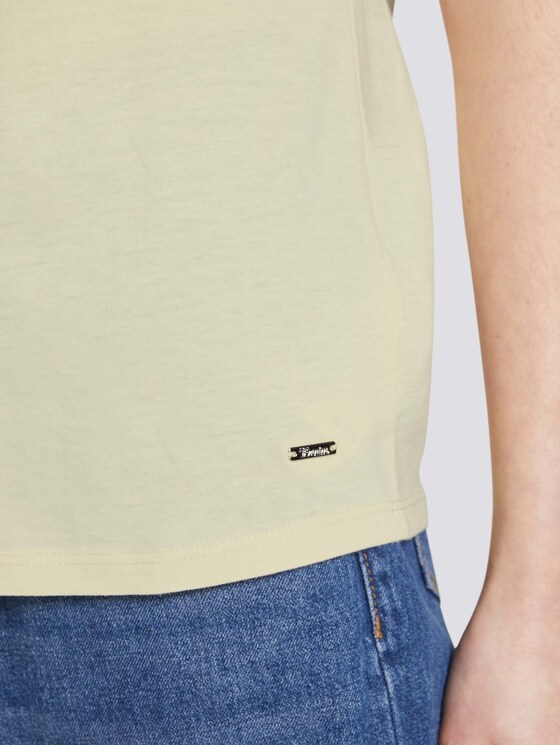T-Shirt mit Logo-Print - Frauen - soft neo green T-Shirt mit Logo-Print - Frauen - soft neo green - 10 - TOM TAILOR Denim