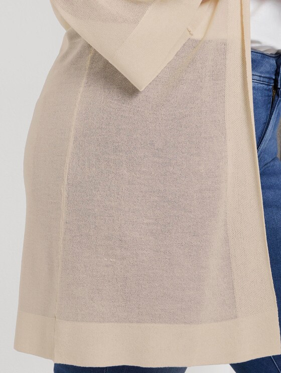Cardigan mit weiten Ärmeln - Frauen - soft vanilla Cardigan mit weiten Ärmeln - Frauen - soft vanilla - 10 - My True Me