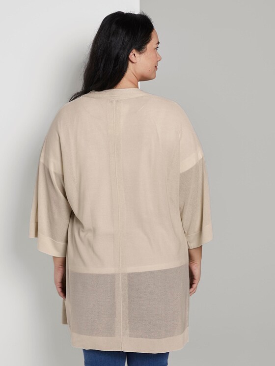 Cardigan mit weiten Ärmeln - Frauen - soft vanilla Cardigan mit weiten Ärmeln - Frauen - soft vanilla - 2 - My True Me