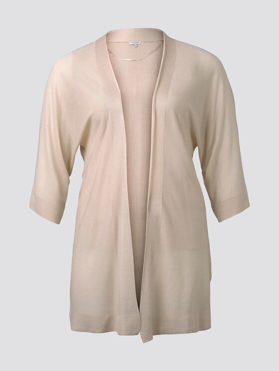 Cardigan mit weiten Ärmeln - Frauen - soft vanilla Cardigan mit weiten Ärmeln - Frauen - soft vanilla - 7 - My True Me