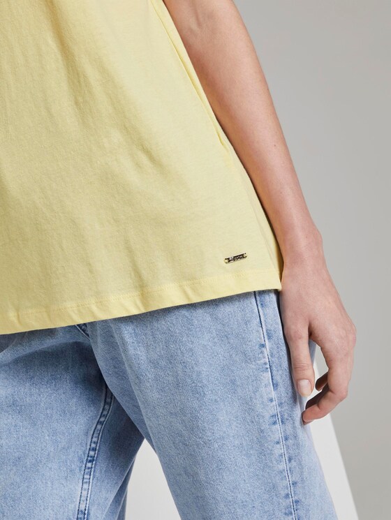 T-Shirt mit beidseitigem Print - Frauen - pale yellow T-Shirt mit beidseitigem Print - Frauen - pale yellow - 10 - TOM TAILOR Denim