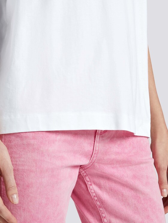 Lockeres T-Shirt mit Print - Frauen - Off White Lockeres T-Shirt mit Print - Frauen - Off White - 10 - TOM TAILOR Denim