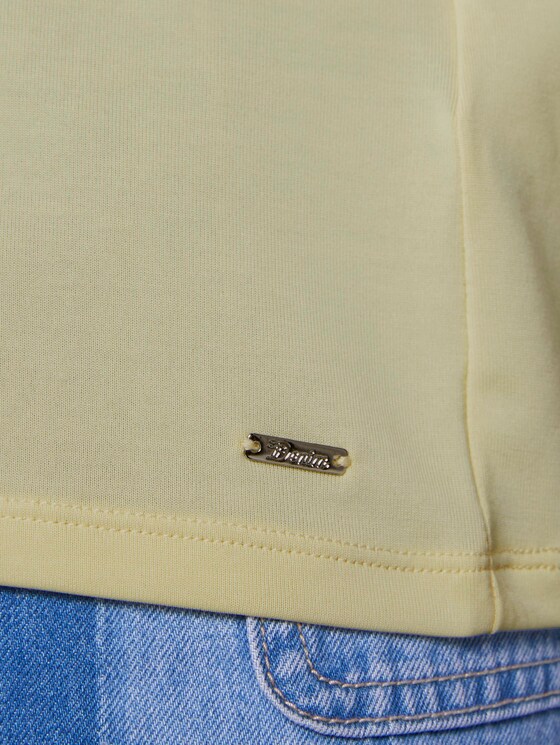 Lockeres T-Shirt aus Modal - Frauen - pale yellow Lockeres T-Shirt aus Modal - Frauen - pale yellow - 10 - TOM TAILOR Denim