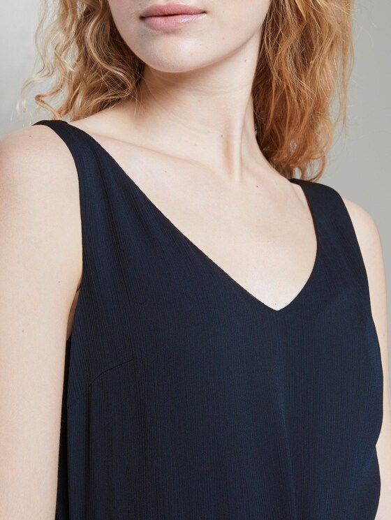Kleid aus Chiffon - Frauen - Sky Captain Blue Kleid aus Chiffon - Frauen - Sky Captain Blue - 9 - TOM TAILOR