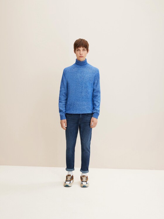 Skinny Jeans - Mannen - Used Dark Stone Blue Denim Skinny Jeans - Mannen - Used Dark Stone Blue Denim - 11 - TOM TAILOR Denim