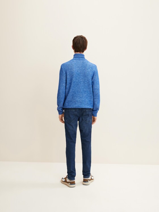 Skinny Jeans - Mannen - Used Dark Stone Blue Denim Skinny Jeans - Mannen - Used Dark Stone Blue Denim - 2 - TOM TAILOR Denim