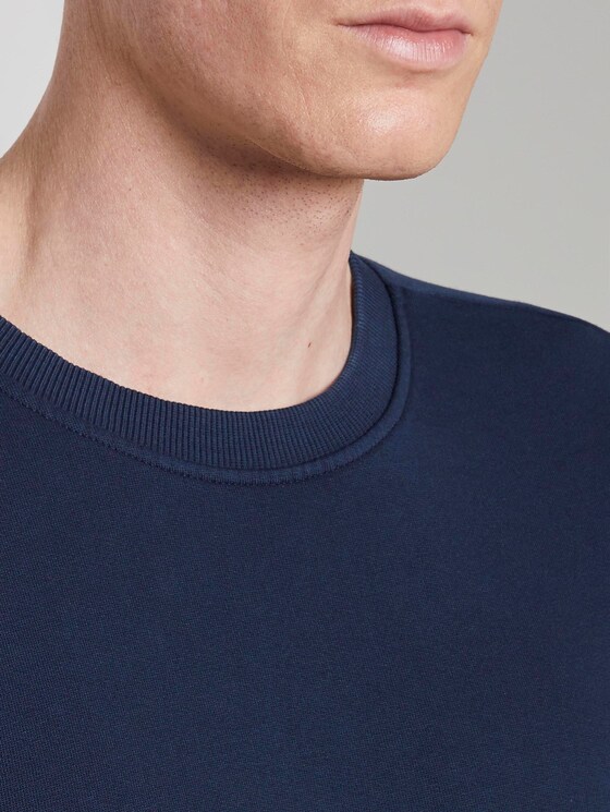 Sweatshirt mit Logo-Print - Männer - Sky Captain Blue Sweatshirt mit Logo-Print - Männer - Sky Captain Blue - 9 - TOM TAILOR Denim