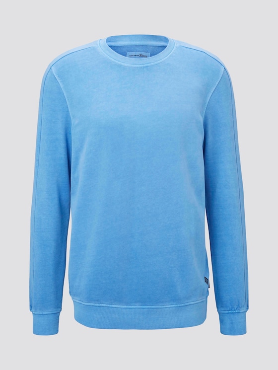 Sweatshirt mit Logo-Print - Männer - water sport blue Sweatshirt mit Logo-Print - Männer - water sport blue - 7 - TOM TAILOR Denim