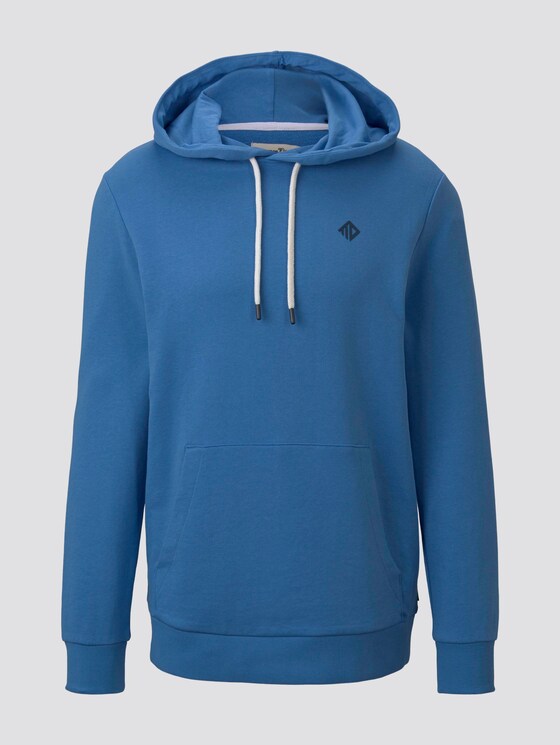 Bedrukte Hoodie - Mannen - water sport blue Bedrukte Hoodie - Mannen - water sport blue - 7 - TOM TAILOR Denim