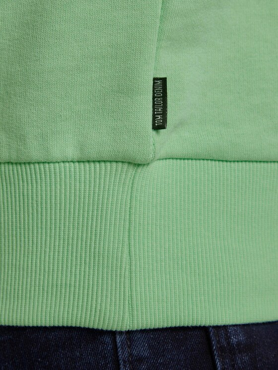 Bedrukte Hoodie - Mannen - soft neo green Bedrukte Hoodie - Mannen - soft neo green - 10 - TOM TAILOR Denim