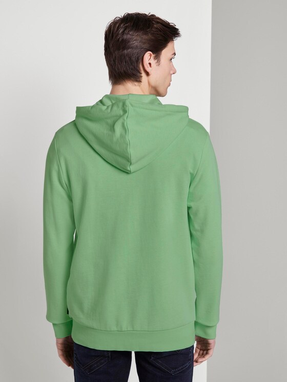 Bedrukte Hoodie - Mannen - soft neo green Bedrukte Hoodie - Mannen - soft neo green - 2 - TOM TAILOR Denim