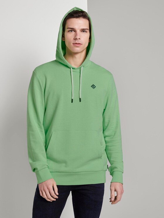 Bedrukte Hoodie - Mannen - soft neo green Bedrukte Hoodie - Mannen - soft neo green - 5 - TOM TAILOR Denim
