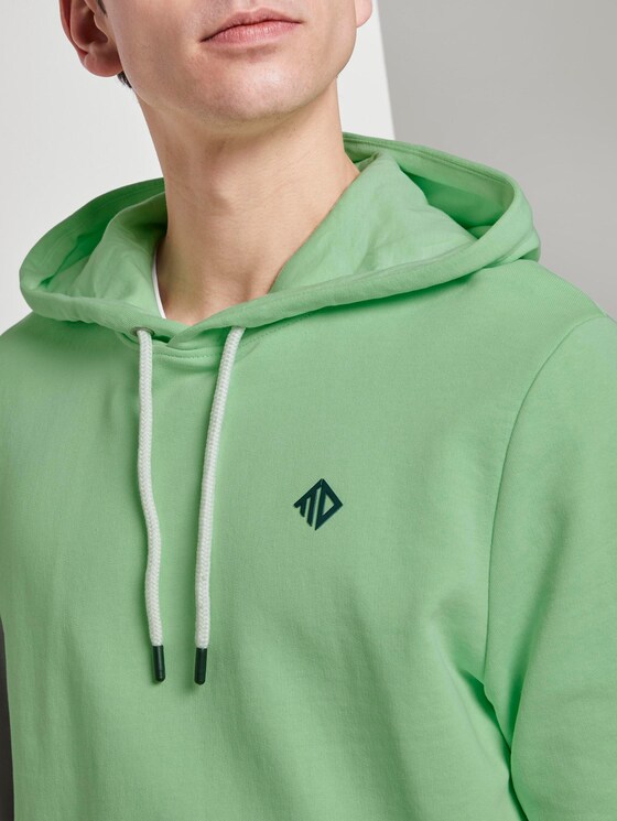 Bedrukte Hoodie - Mannen - soft neo green Bedrukte Hoodie - Mannen - soft neo green - 9 - TOM TAILOR Denim