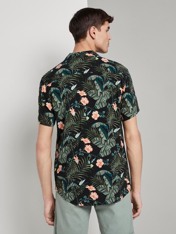 Kurzarm-Hawaiihemd mit floralem Muster - Männer - colorful botanical print Kurzarm-Hawaiihemd mit floralem Muster - Männer - colorful botanical print - 2 - TOM TAILOR Denim