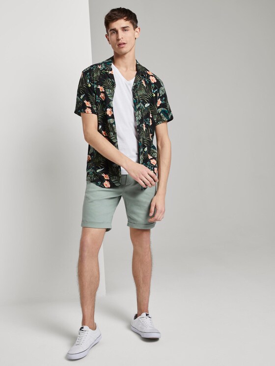 Kurzarm-Hawaiihemd mit floralem Muster - Männer - colorful botanical print Kurzarm-Hawaiihemd mit floralem Muster - Männer - colorful botanical print - 3 - TOM TAILOR Denim