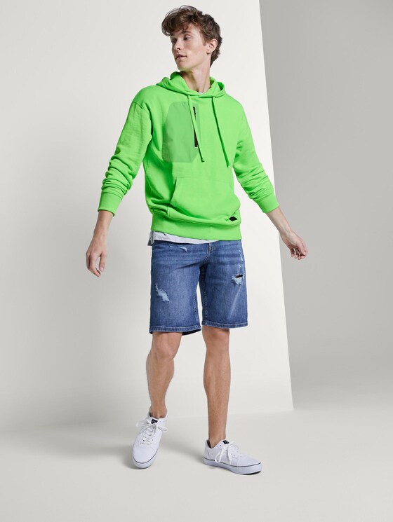 Oversized Kapuzensweater - Männer - neon lime green Oversized Kapuzensweater - Männer - neon lime green - 3 - TOM TAILOR Denim
