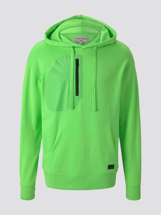 Oversized Kapuzensweater - Männer - neon lime green Oversized Kapuzensweater - Männer - neon lime green - 7 - TOM TAILOR Denim