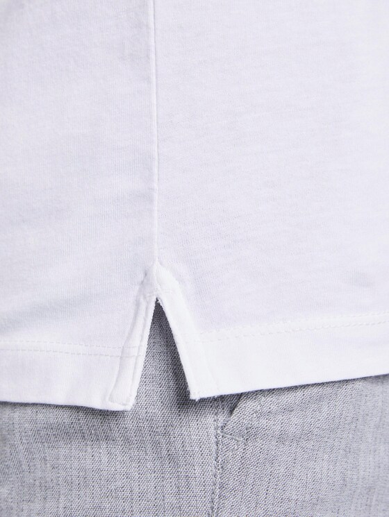 T-Shirt mit kontrastfarbener Brusttasche - Männer - White T-Shirt mit kontrastfarbener Brusttasche - Männer - White - 10 - TOM TAILOR Denim