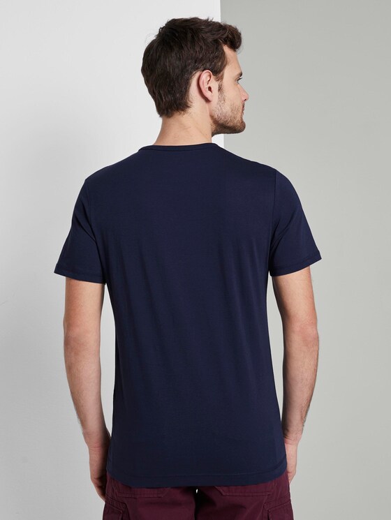 T-Shirt mit NYC-Print - Männer - Black Iris Blue T-Shirt mit NYC-Print - Männer - Black Iris Blue - 2 - TOM TAILOR