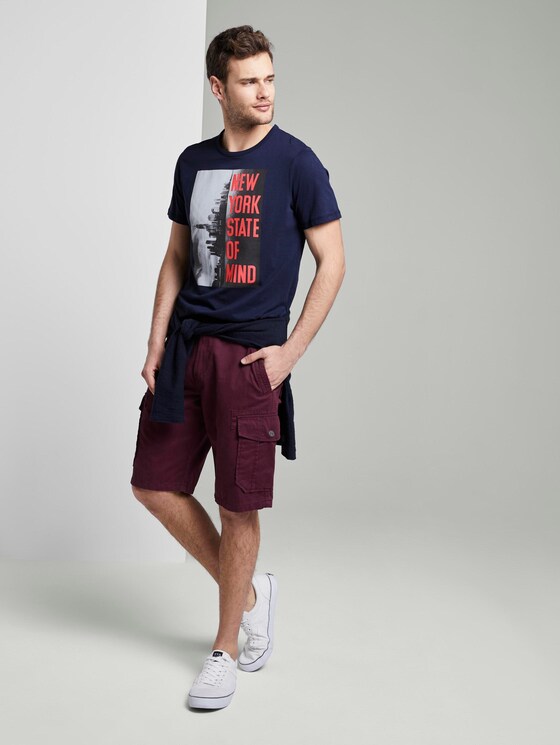 T-Shirt mit NYC-Print - Männer - Black Iris Blue T-Shirt mit NYC-Print - Männer - Black Iris Blue - 3 - TOM TAILOR