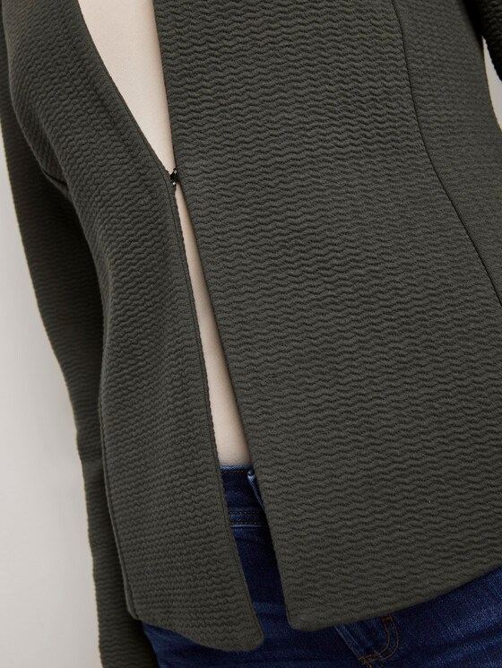 Getextureerde Ottomaanse Blazer - Vrouwen - Woodland Green Getextureerde Ottomaanse Blazer - Vrouwen - Woodland Green - 9 - TOM TAILOR