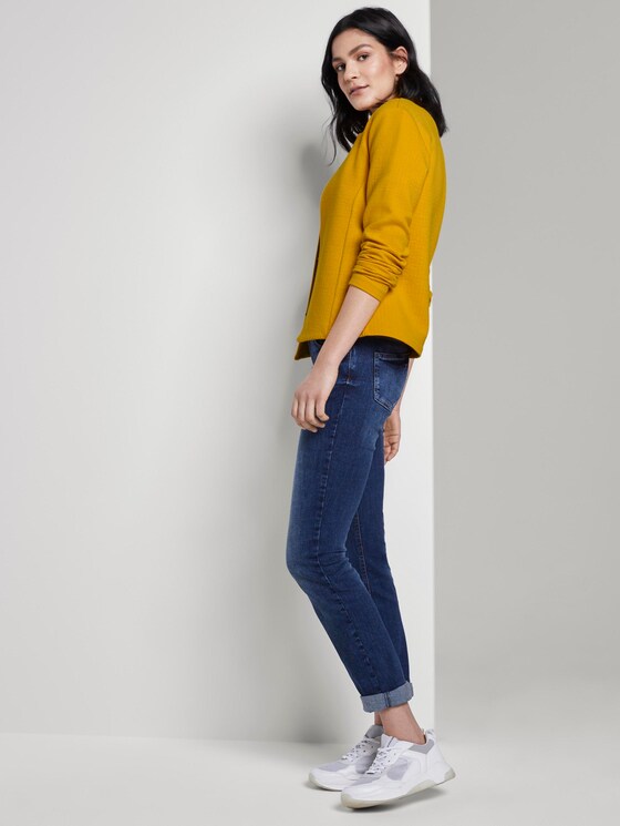 Strukturierter Ottoman-Blazer - Frauen - deep golden yellow Strukturierter Ottoman-Blazer - Frauen - deep golden yellow - 3 - TOM TAILOR