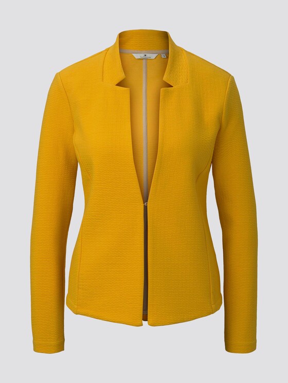 Strukturierter Ottoman-Blazer - Frauen - deep golden yellow Strukturierter Ottoman-Blazer - Frauen - deep golden yellow - 7 - TOM TAILOR