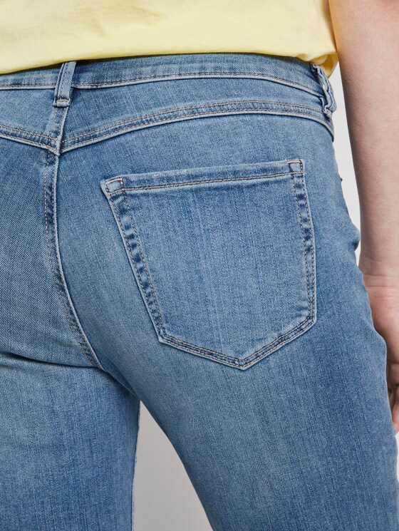 Lynn anti-fit jeans with a drawstring through the waistband - Women - Light Stone Blue Denim Lynn anti-fit jeans with a drawstring through the waistband - Women - Light Stone Blue Denim - 9 - TOM TAILOR Denim