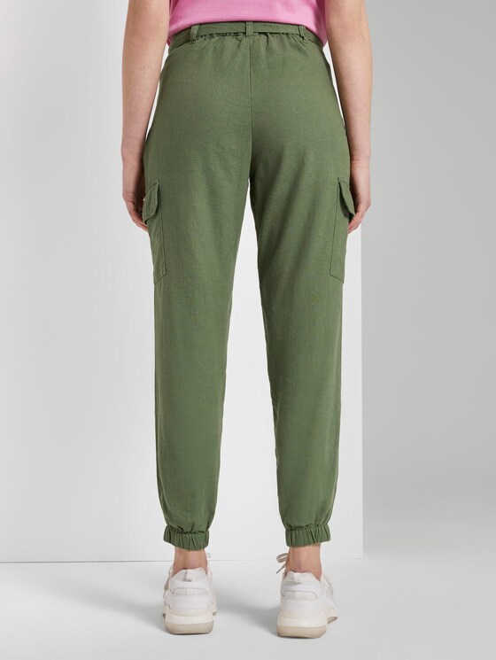 Utility Cargohose im Relaxed Fit - Frauen - olive green Utility Cargohose im Relaxed Fit - Frauen - olive green - 2 - TOM TAILOR Denim