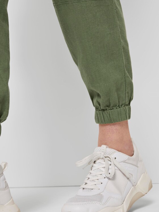 Utility Cargohose im Relaxed Fit - Frauen - olive green Utility Cargohose im Relaxed Fit - Frauen - olive green - 9 - TOM TAILOR Denim