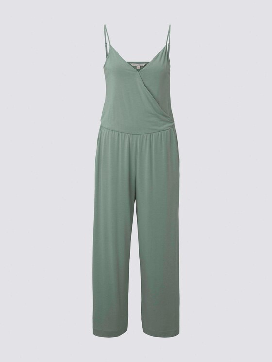 Culotte-Jumpsuit mit Trägern - Frauen - dust green Culotte-Jumpsuit mit Trägern - Frauen - dust green - 7 - TOM TAILOR Denim