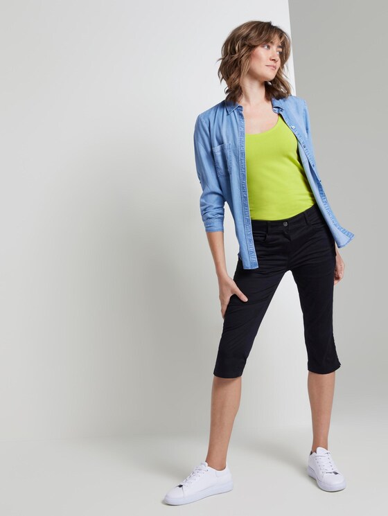 Basic Top - Frauen - citrus green Basic Top - Frauen - citrus green - 3 - TOM TAILOR