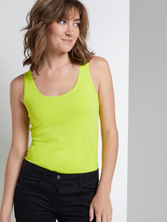 Basic Top - Frauen - citrus green Basic Top - Frauen - citrus green - 5 - TOM TAILOR