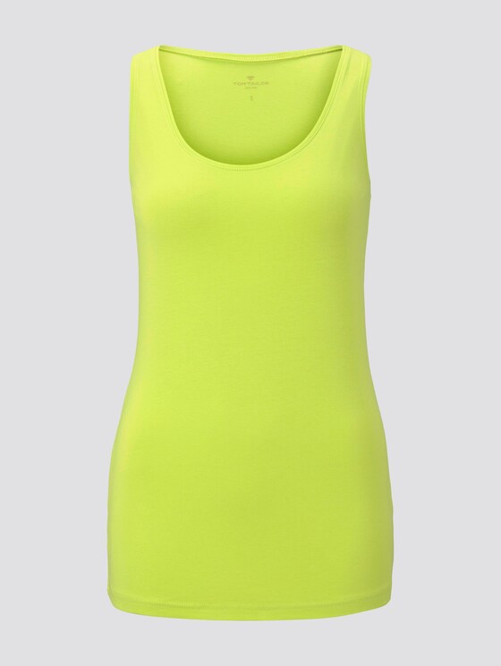 Basic Top - Frauen - citrus green Basic Top - Frauen - citrus green - 7 - TOM TAILOR