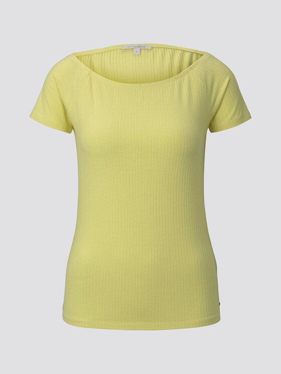 Schulterfreies Carmen-T-Shirt - Frauen - daffodil yellow Schulterfreies Carmen-T-Shirt - Frauen - daffodil yellow - 7 - TOM TAILOR Denim
