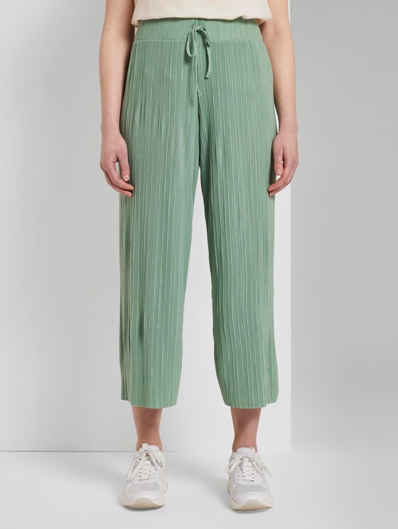 Plissée Culotte-Hose - Frauen - dust green Plissée Culotte-Hose - Frauen - dust green - 1 - TOM TAILOR Denim