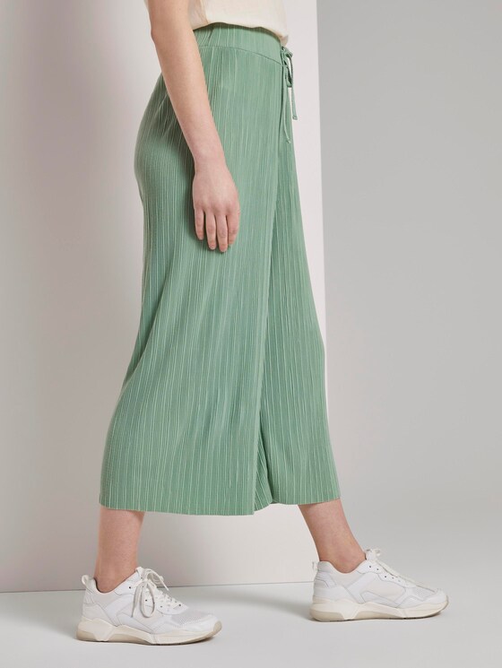 Plissée Culotte-Hose - Frauen - dust green Plissée Culotte-Hose - Frauen - dust green - 11 - TOM TAILOR Denim