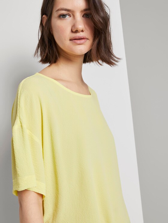 Oversize Kurzarmbluse - Frauen - daffodil yellow Oversize Kurzarmbluse - Frauen - daffodil yellow - 9 - TOM TAILOR Denim