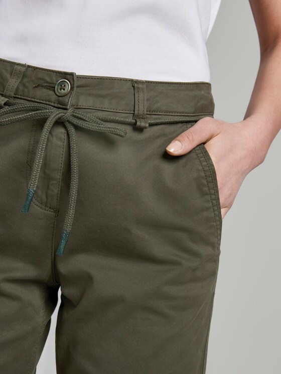 Chino Relaxed Bermuda shorts - Vrouwen - Woodland Green Chino Relaxed Bermuda shorts - Vrouwen - Woodland Green - 10 - TOM TAILOR
