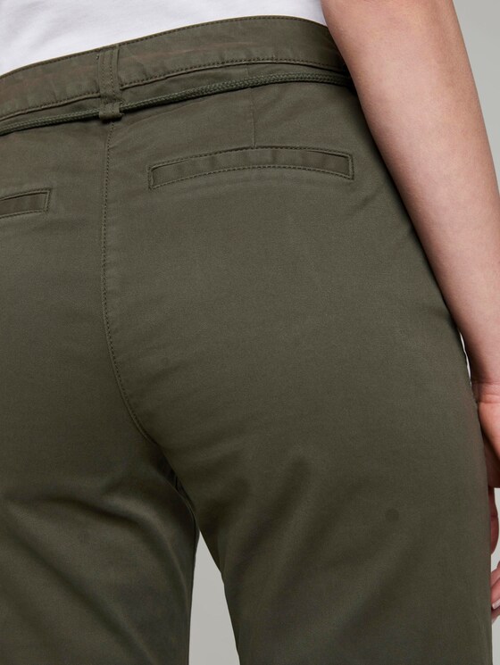 Chino Relaxed Bermuda shorts - Vrouwen - Woodland Green Chino Relaxed Bermuda shorts - Vrouwen - Woodland Green - 9 - TOM TAILOR