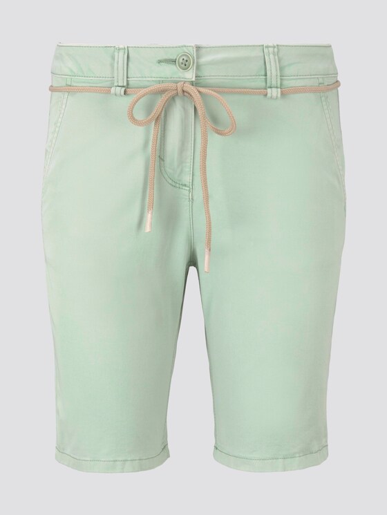 Chino Relaxed Bermuda Shorts - Frauen - Fresh Mint Green Chino Relaxed Bermuda Shorts - Frauen - Fresh Mint Green - 7 - TOM TAILOR