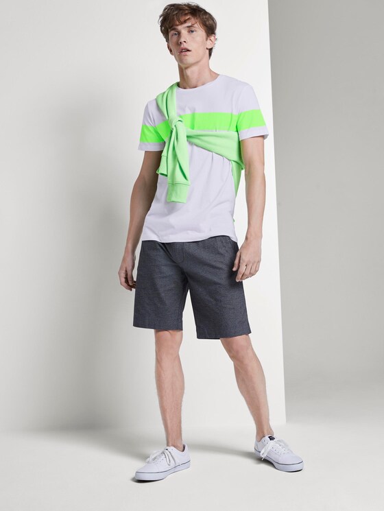 T-Shirt mit horizontalem Streifenprint - Männer - neon lime green T-Shirt mit horizontalem Streifenprint - Männer - neon lime green - 3 - TOM TAILOR Denim