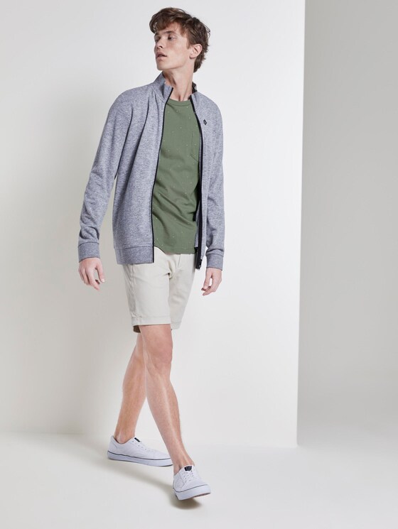 T-Shirt mit Allover-Print - Männer - green hexagonal grid print T-Shirt mit Allover-Print - Männer - green hexagonal grid print - 3 - TOM TAILOR Denim